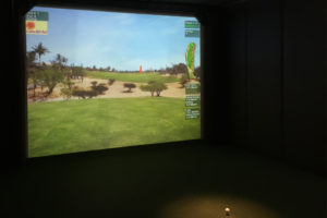 Golf indoor simulator